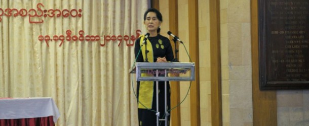 พรรค NLD ฝ่ายค้านเมียนมาร์ ประชุมแผนสู้ศึกเลือกตั้งปีหน้า